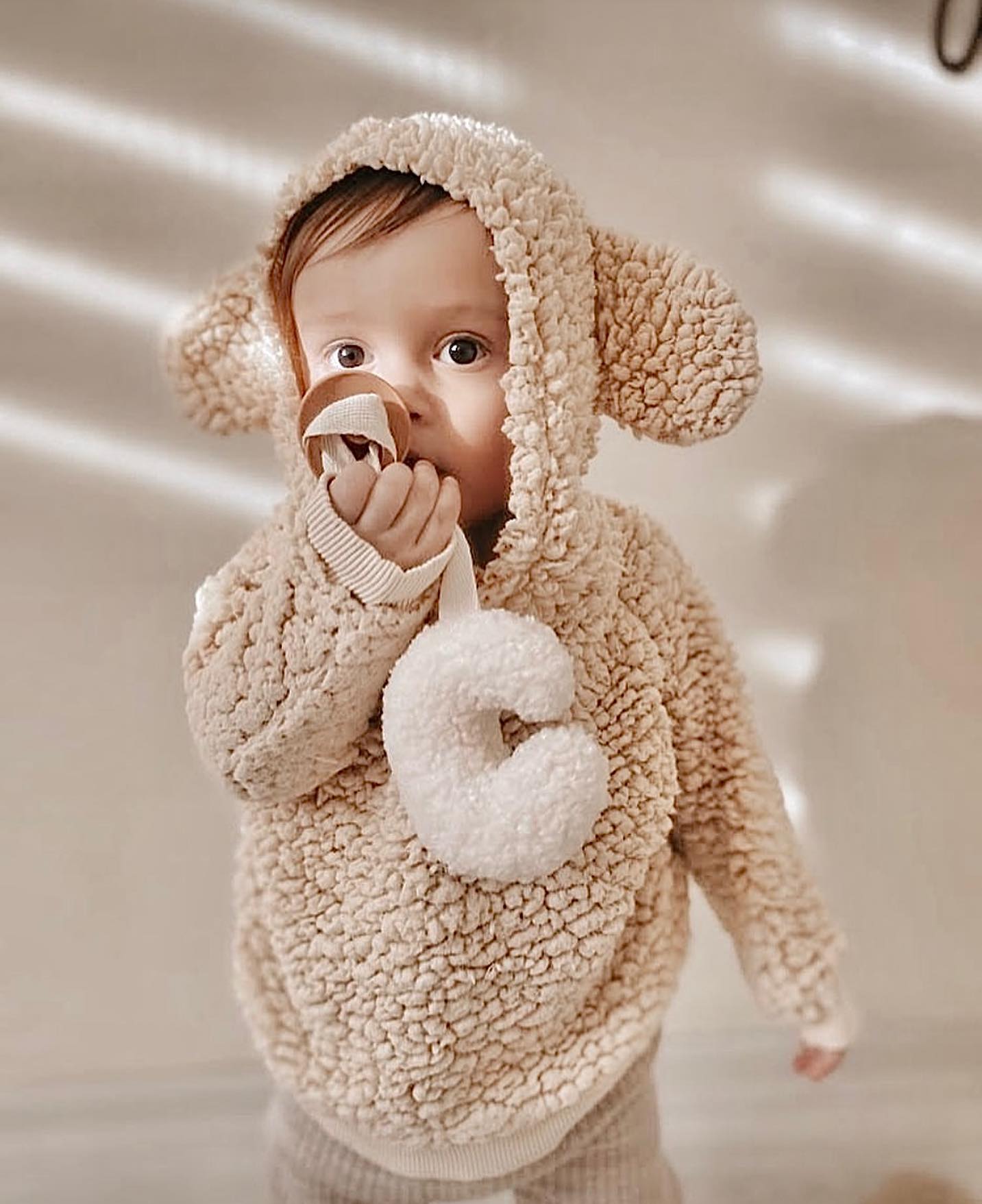 Teddy Schnullerkette ''Mond''