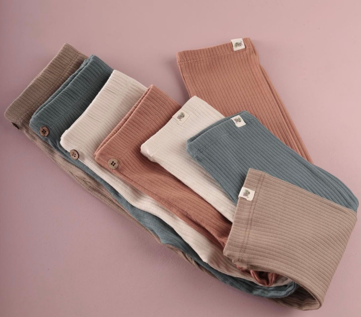Rib leggings - unisex