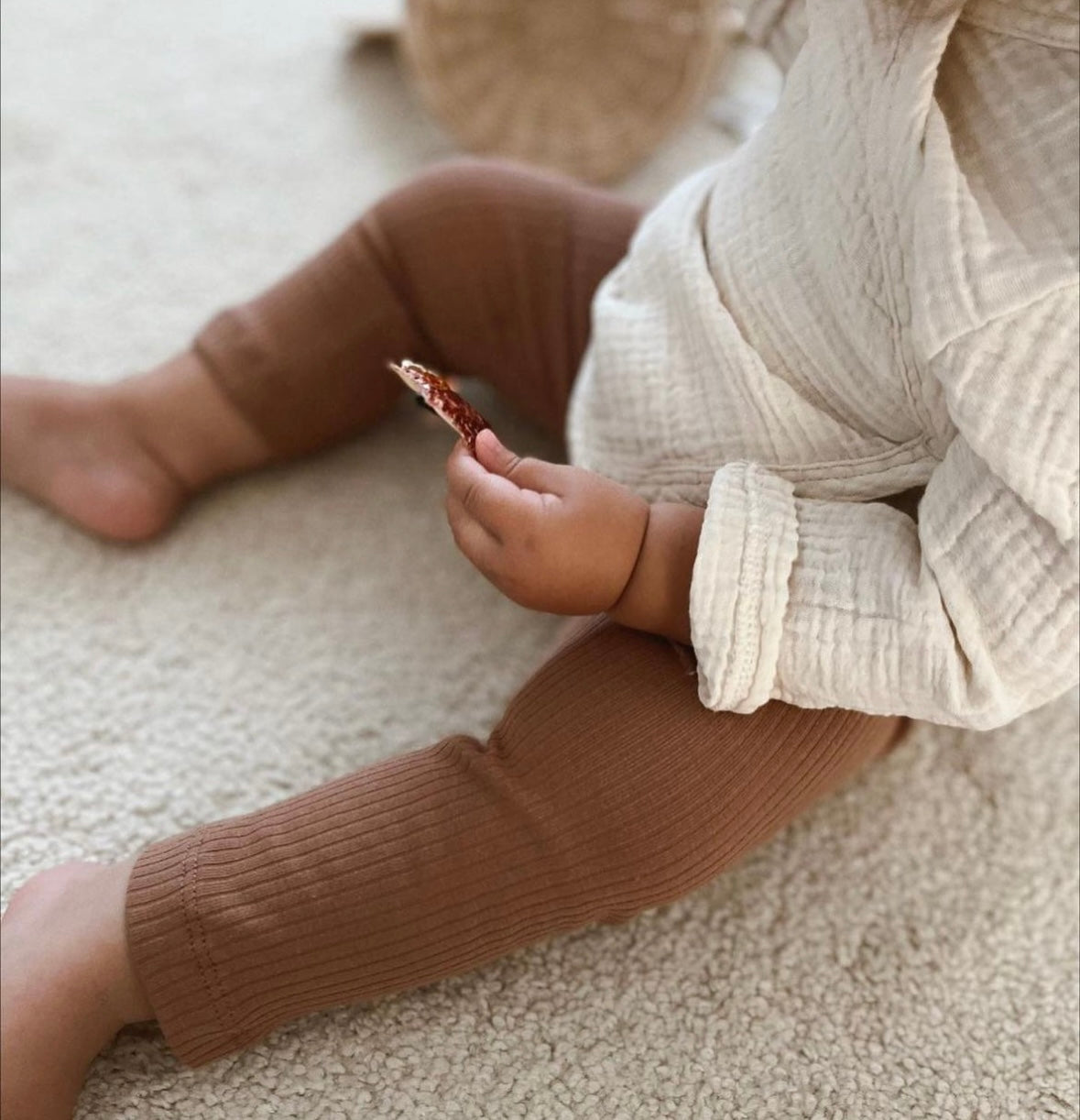 Rib leggings - unisex