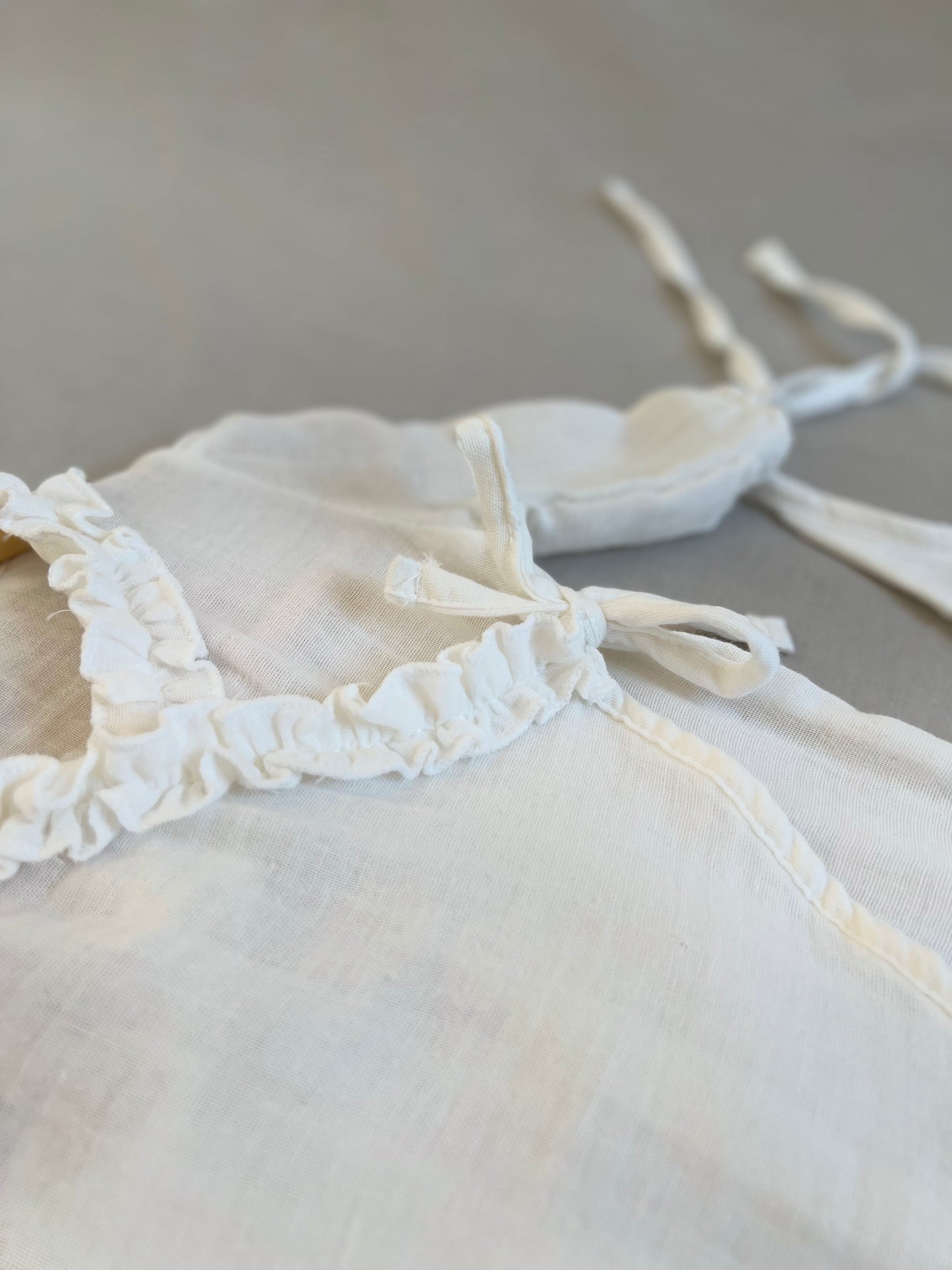 Newborn muslin playsuit