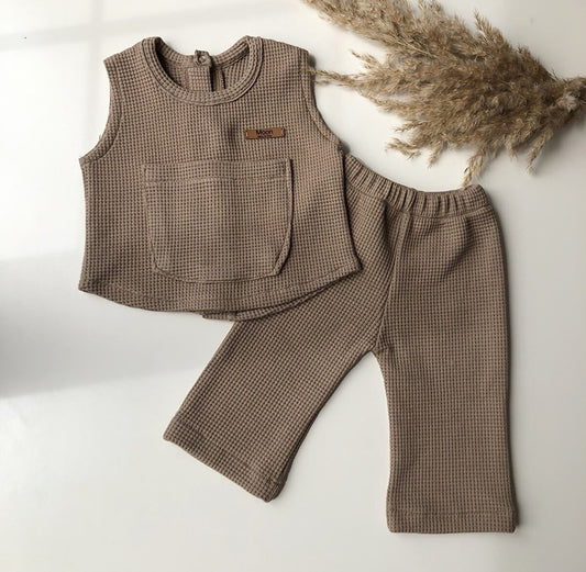 Waffle pocket set